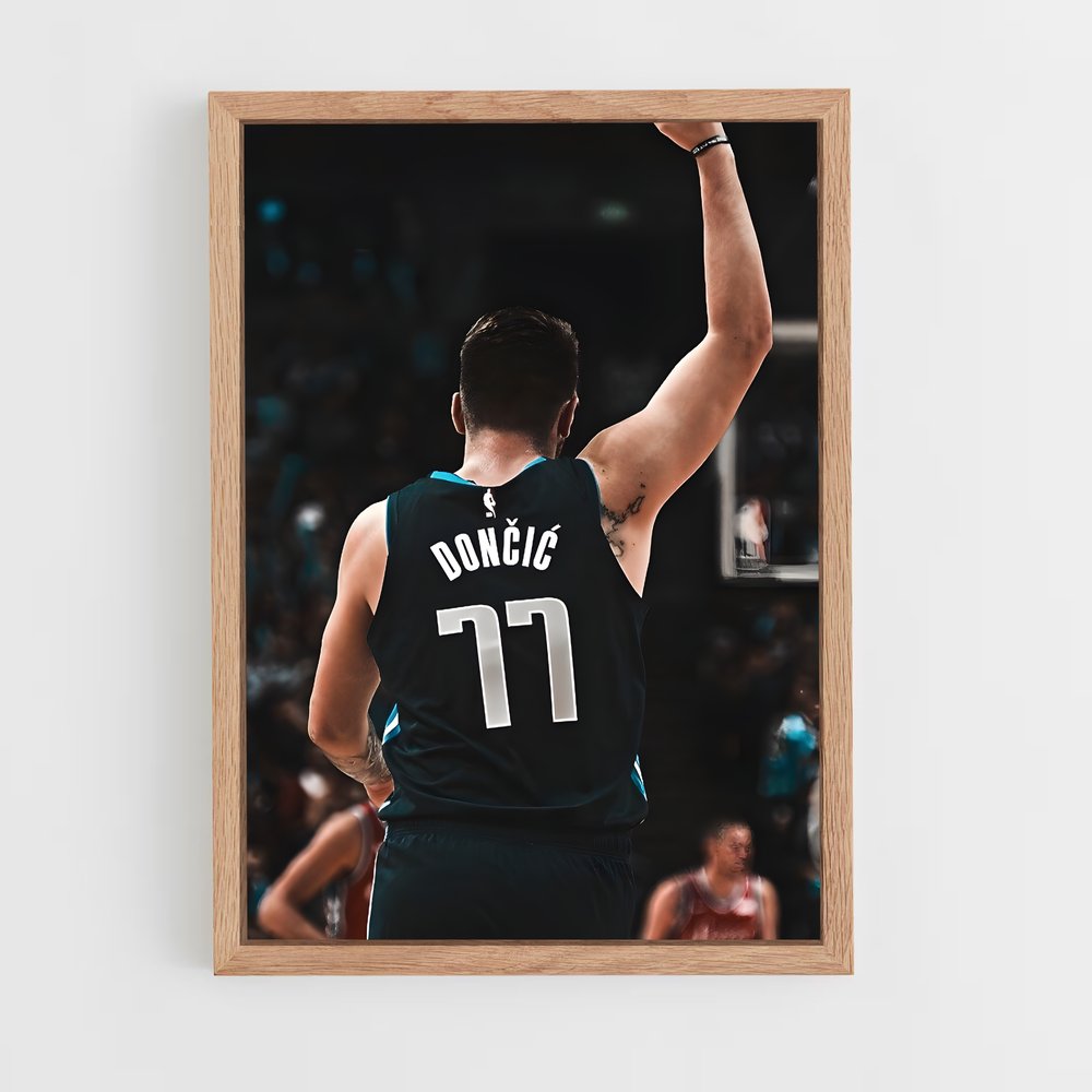 Poster Luka de doncic – affiche Basketball (vue 4)